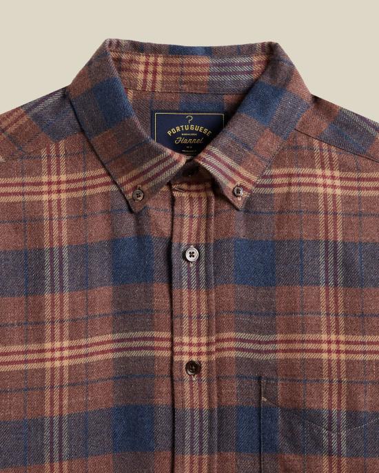  포르투기스플란넬 긴팔 셔츠 포르투갈 플란넬 로지아 - PORTUGUESE FLANNEL