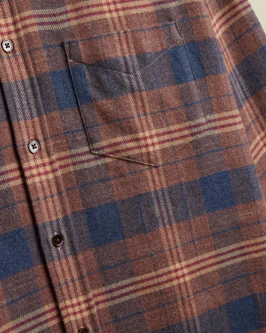  포르투기스플란넬 긴팔 셔츠 포르투갈 플란넬 로지아 - PORTUGUESE FLANNEL