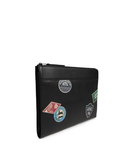 26FW 폴 스미스 클러치/파우치 M1A 8346 WSTAMP 79 NERO MULTI - PAUL SMITH