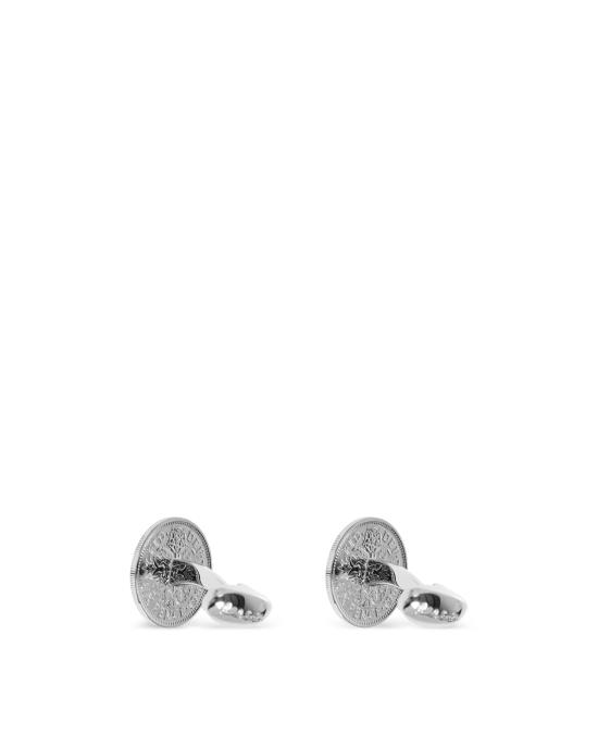 26FW 폴 스미스 커프스 링크/타이 홀더 M1A CUFF WCOIN 82 ARGENTO - PAUL SMITH