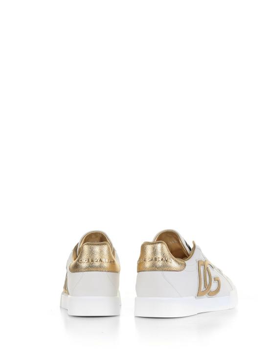  돌체앤가바나 스니커즈 CK1545 AD78089662 BIANCO ORO - DOLCE & GABBANA