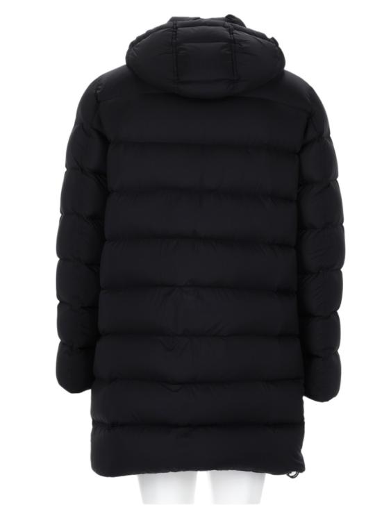 26FW 에르노 4 디렉션 스트레치 매트 패브릭 A-셰이프 재킷 4 디렉션 스트레치 매트 패브릭 A-셰이프 재킷 PI0017ULE 12456Z9300 Black - HERNO