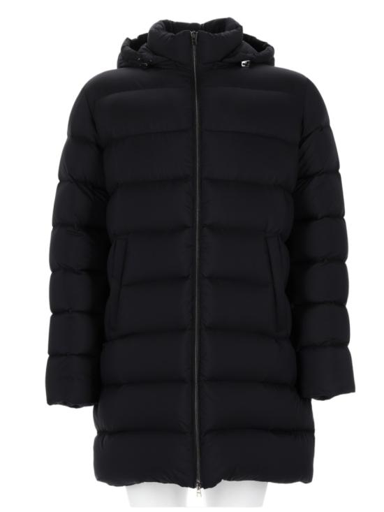 26FW 에르노 4 디렉션 스트레치 매트 패브릭 A-셰이프 재킷 4 디렉션 스트레치 매트 패브릭 A-셰이프 재킷 PI0017ULE 12456Z9300 Black