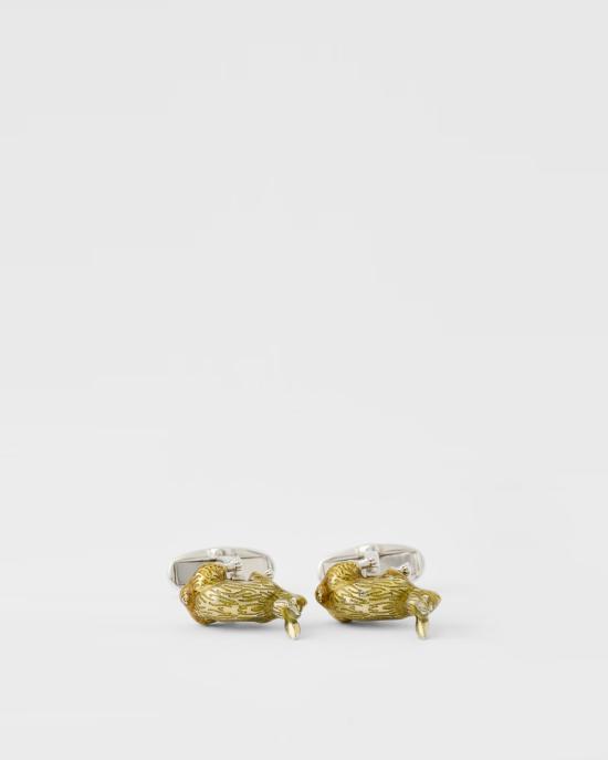 26FW 폴 스미스 커프스 링크/타이 홀더 M1A CUFF WRABB 83 ORO - PAUL SMITH