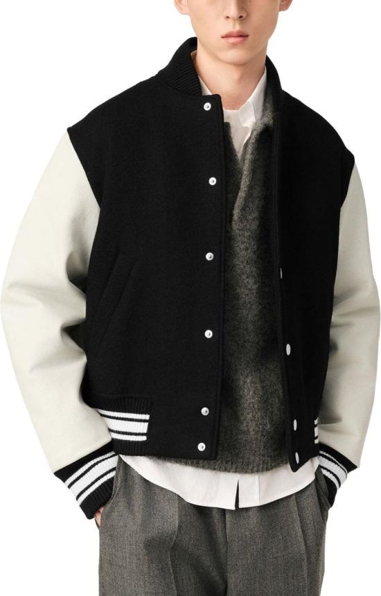 26FW 아미 봄버 자켓 HJK941WV0078001 BLACK - AMI