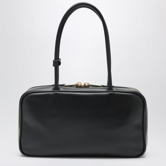 26FW 미우미우 보 레더 탑 핸들 백 보 레더 탑 핸들 백 5BB172OOO2CRW Black - MIU MIU