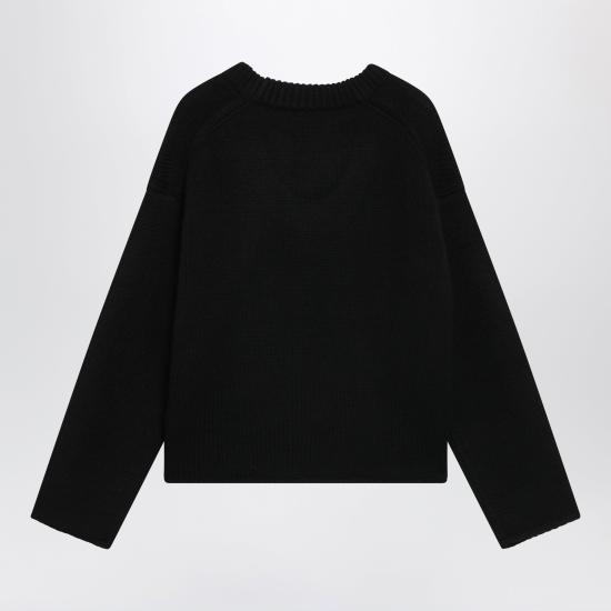26FW 루루 드 세종 스웨터 DERRYLDSWS Black - LOULOU DE SAISON