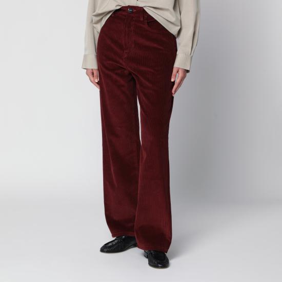 26FW 로에 스트레이트 팬츠 421 30 001CO Red