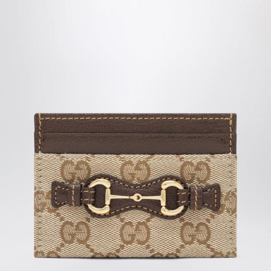 26FW 구찌 홀스빗 카드 케이스 홀스빗 카드 케이스 A006YRFAGH8 Beige
