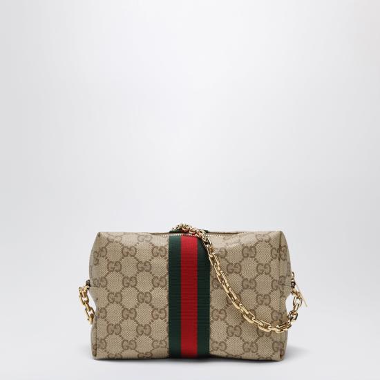 26FW 구찌 웹 미니 캔버스 카메라백 A006XFFAF8R Beige - GUCCI