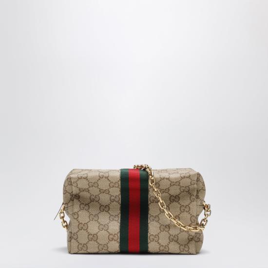 26FW 구찌 웹 미니 캔버스 카메라백 A006XFFAF8R Beige