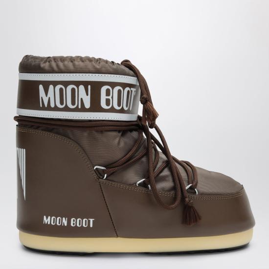 26FW 문부츠 아이콘 나일론 로우 부츠 80D1409340NY Brown