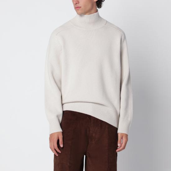 26FW 소프트 고트 터틀넥 24863WS White