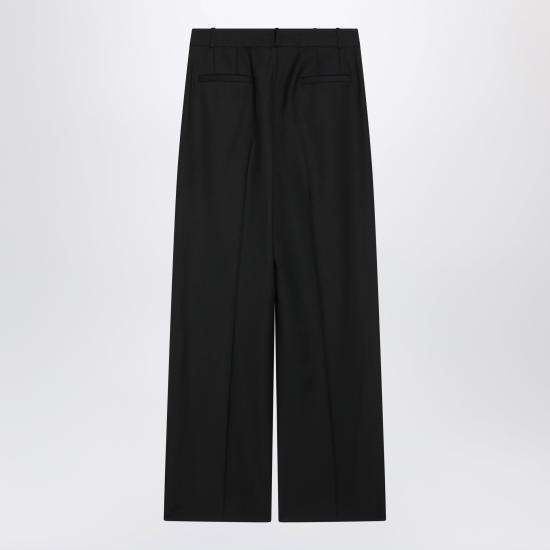 26FW 루루 드 세종 스트레이트 팬츠 SBIRULDSWO Black - LOULOU DE SAISON