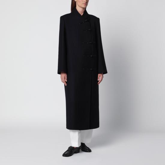 26FW 로에 코트 421 10 228WO Black