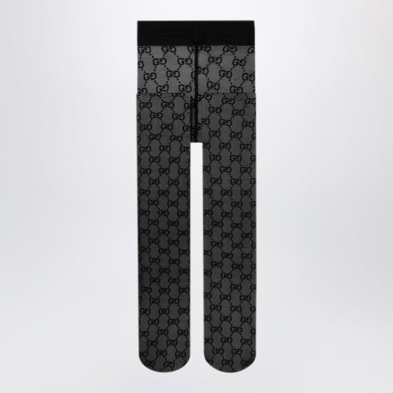 26FW 구찌 GG 스트레치 나일론 타이츠 A006403GARH Black
