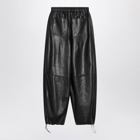 26FW 더프랭키샵 가죽 팬츠 PAFS22827LE Black - THE FRANKIE SHOP