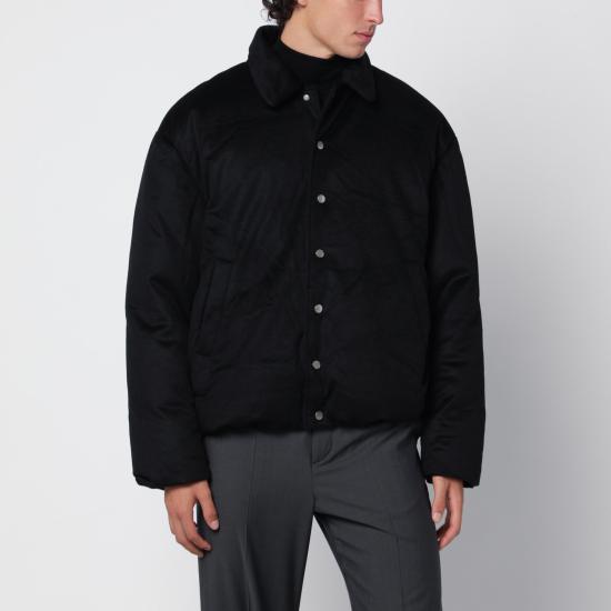 26FW 소프트 고트 자켓 24827WS Black