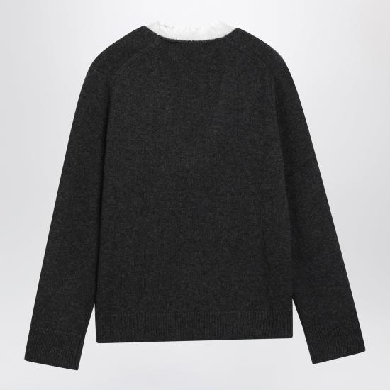 26FW 루루 드 세종 스웨터 LEYLAWS Black - LOULOU DE SAISON