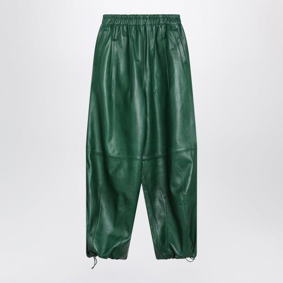 26FW 더프랭키샵 가죽 팬츠 PAFS22828LE Green