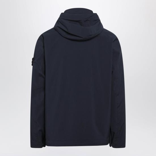 26FW 스톤 아일랜드 소프트 쉘 R E.다이 테크놀로지 윈드 앤 워터 레지스턴트 멤브레인 후드 자켓 S154100108S0A27 Blue - STONE ISLAND