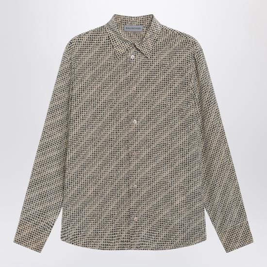 26FW 발렌시아가 셔츠 A002B2TUL72 Beige