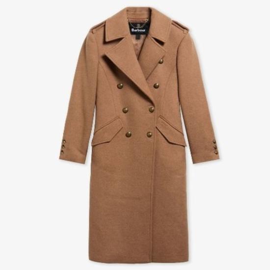  바버 코트 어스 코츠모어 울 재킷 카멜 - BARBOUR