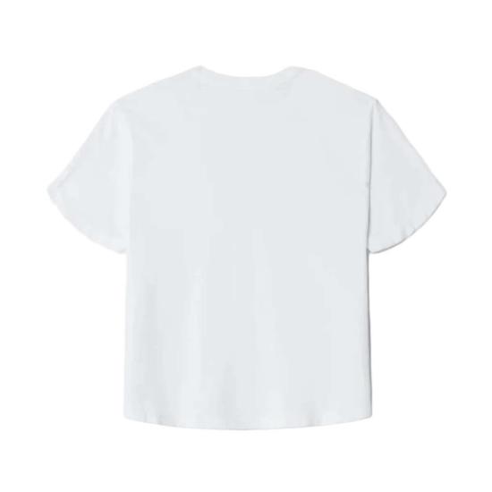  리던 반팔 티셔츠 Re/Done Hanes 1950년대 박시 티셔츠 옵틱 화이트 - RE/DONE