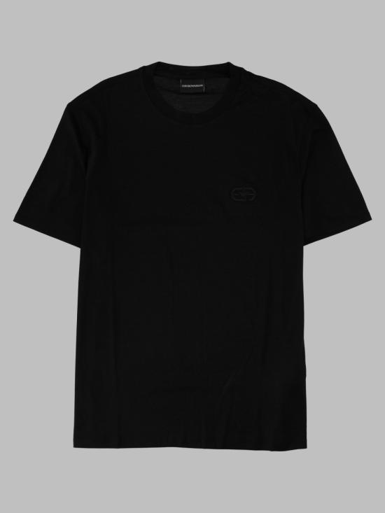 26FW 엠포리오 아르마니 반팔 티셔츠 EM004585 AF10017UC001 BLACK