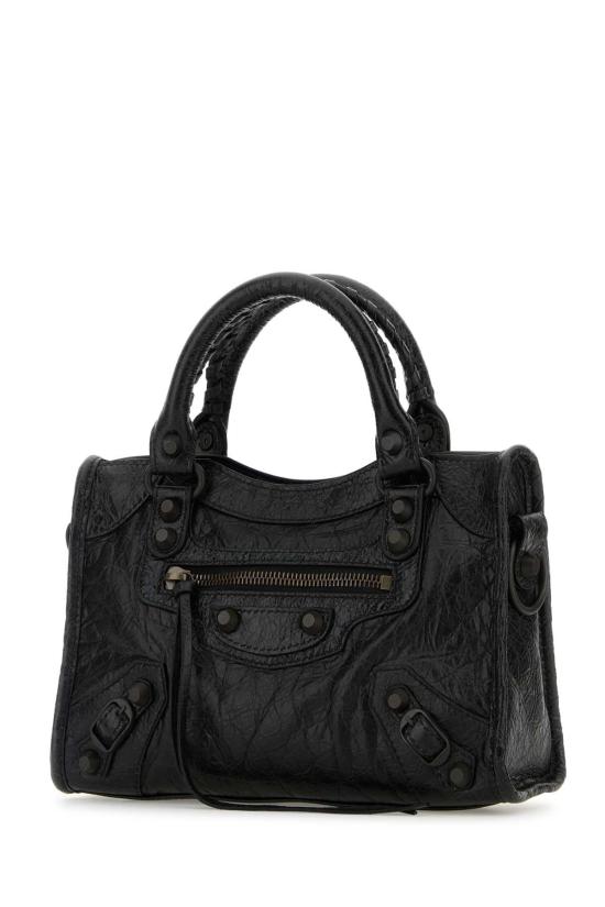 26FW 발렌시아가 르 시티 백 8657632ACFH 1000 Black - BALENCIAGA