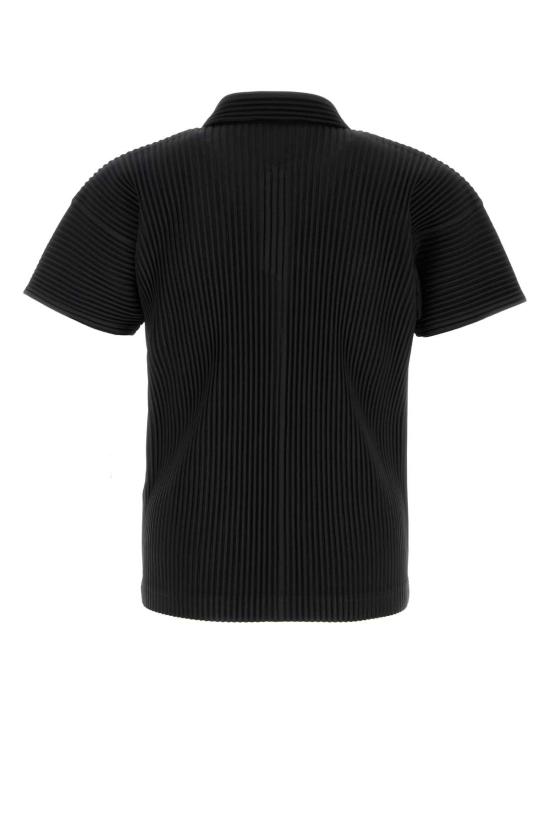 26FW 옴므 플리세 이세이 미야케 반팔 셔츠 HP68JM530 15 Black - HOMME PLISSE' ISSEY MIYAKE