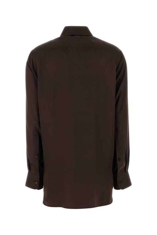 26FW 스텔라 맥카트니 셔츠 6202193IJ270 2007 Brown - STELLA MCCARTNEY