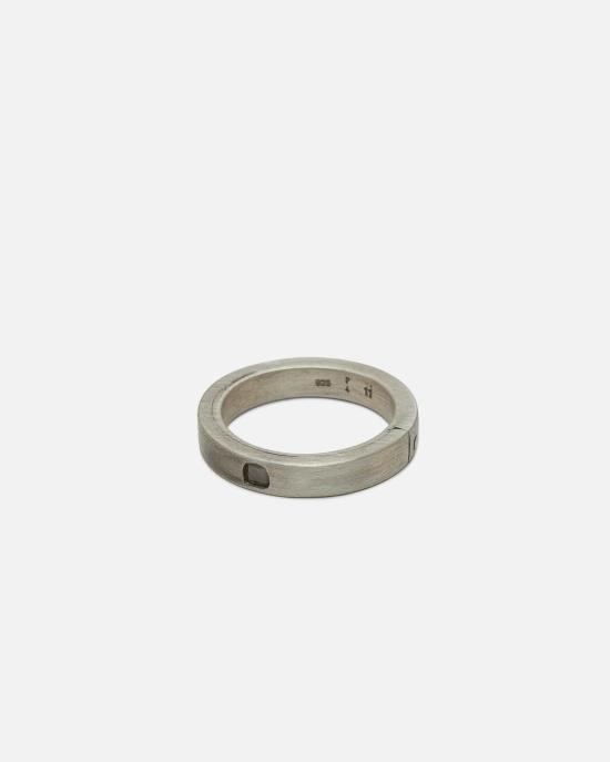  parts of four 반지 포 시스테마 링 0.1캐럿/다이아몬드 슬랩/4mm/마일 직경 부품 - OTHER BRANDS