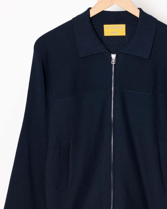  게스트 인 레지던스 자켓 니트 윈드브레이커 네이비 - GUEST IN RESIDENCE
