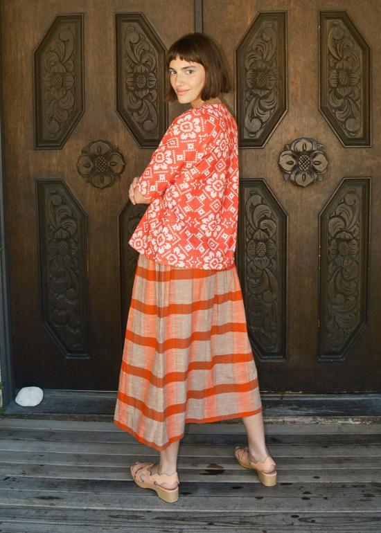  에이스 앤 지그 블라우스 에이스 & 지그 브리  러브 - ACE & JIG