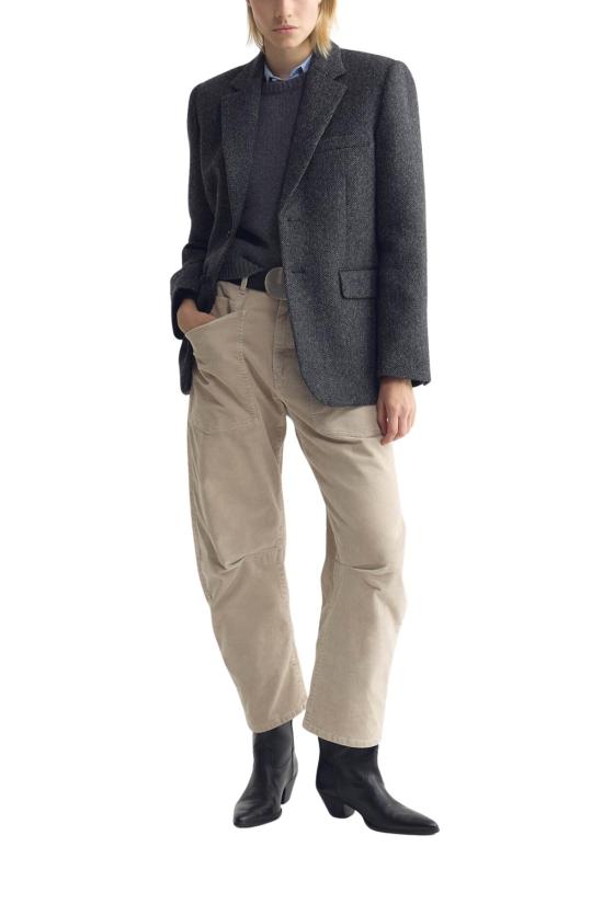  닐리로탄 스트레이트 팬츠 Nili Lotan Shon Pant 석회화 - NILI LOTAN