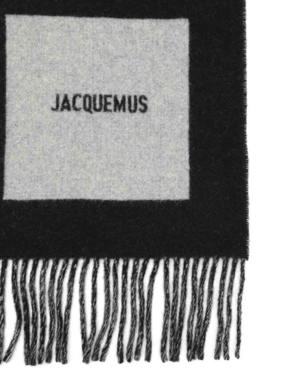 26FW 자크뮈스 머플러/스카프 24HACU00579AOT4044 090 BLACK - JACQUEMUS