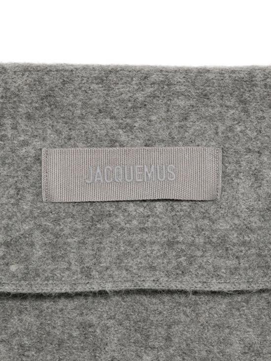 26FW 자크뮈스 머플러/스카프 24HACU00669AK00227 970 GREY - JACQUEMUS