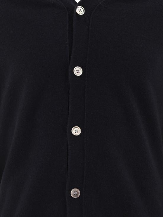 26FW 꼼데가르송 브이넥 가디건 FZ N105 051 Black - COMME DES GARCONS