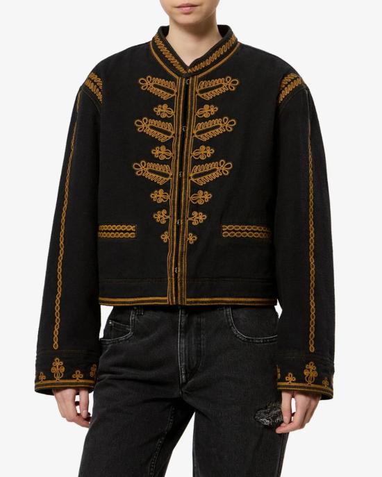 26FW 이자벨마랑 무스탕 VE0726FA D3H07E01BK Black - ISABEL MARANT