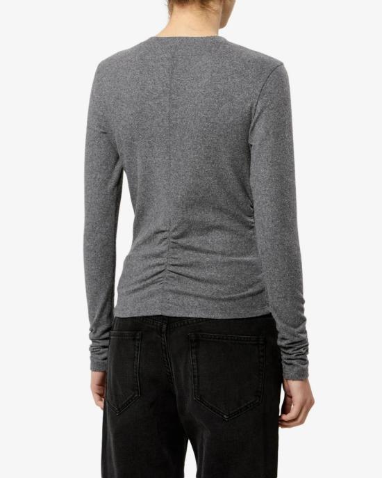 26FW 이자벨마랑 긴팔 티셔츠 HT0960FA D3K05E02GY Grey - ISABEL MARANT