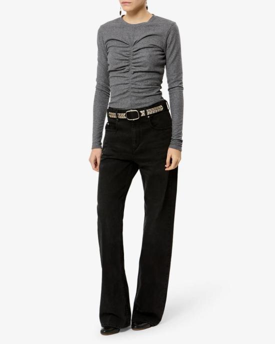 26FW 이자벨마랑 긴팔 티셔츠 HT0960FA D3K05E02GY Grey - ISABEL MARANT