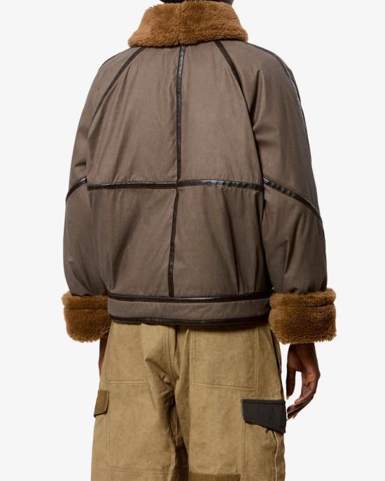 26FW 이자벨마랑 무스탕 VE0725FA D3C01E50BW Brown - ISABEL MARANT