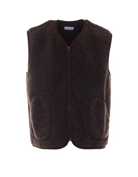 26FW 아미시 베스트 AMX237 CV83XXXXC0241 Brown