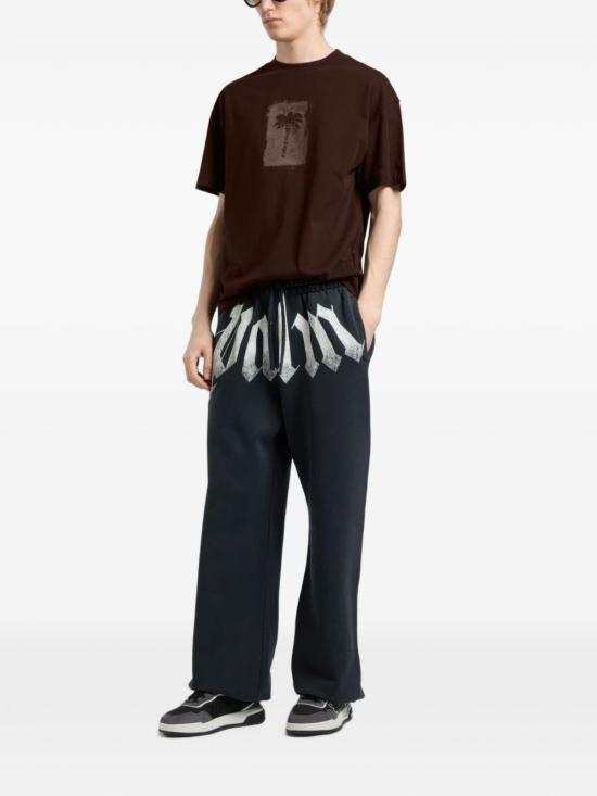 26FW 팜앤젤스 반팔 티셔츠 PAMAA01W26JR19 6063 BROWN - PALM ANGELS