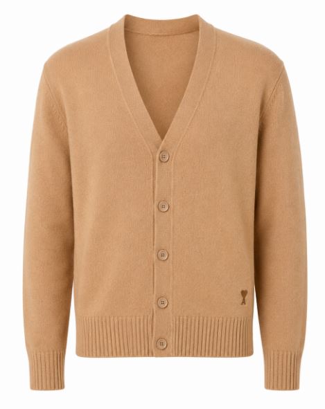 26FW 아미 가디건 HKC364 005280 Camel