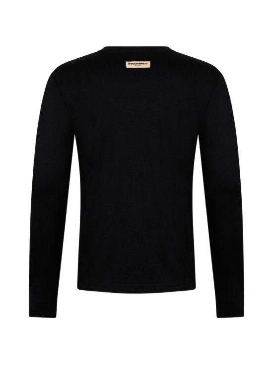 26FW 디스퀘어드2 긴팔 티셔츠 D9M106370 LONG001 Black - DSQUARED2