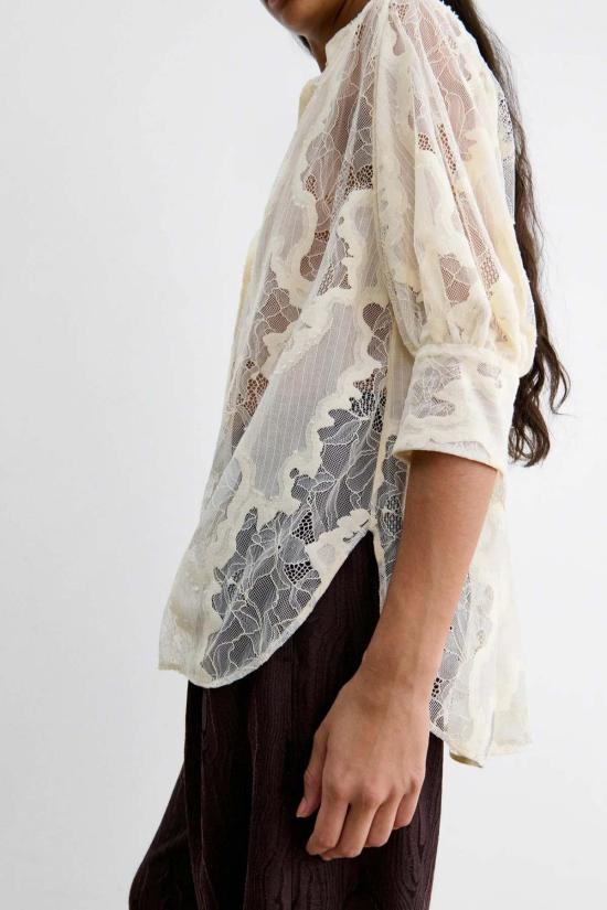  레이첼 코미 블라우스 레이먼 셔츠 아이보리 - RACHEL COMEY