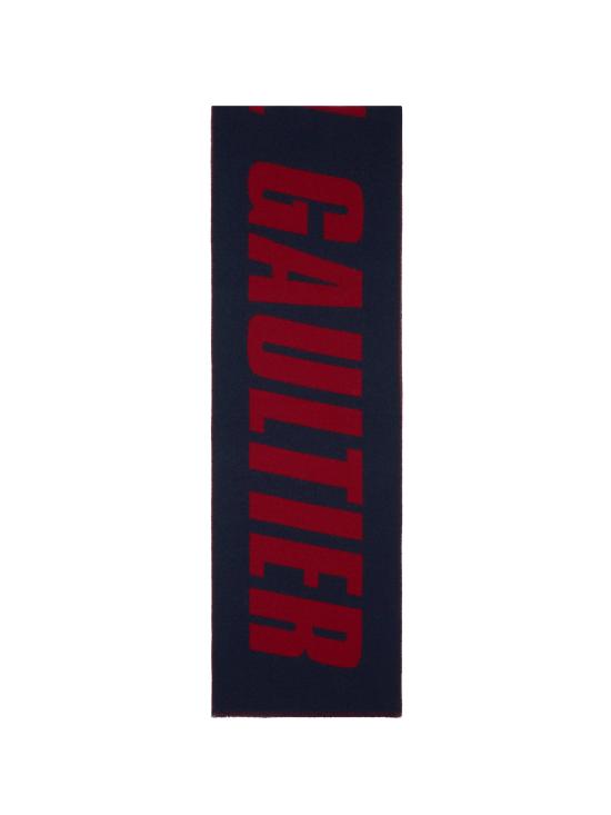 26FW 장 폴 고티에 머플러/스카프 26 04 W AC133 W1395928 NAVY BURGUNDY - JEAN PAUL GAULTIER