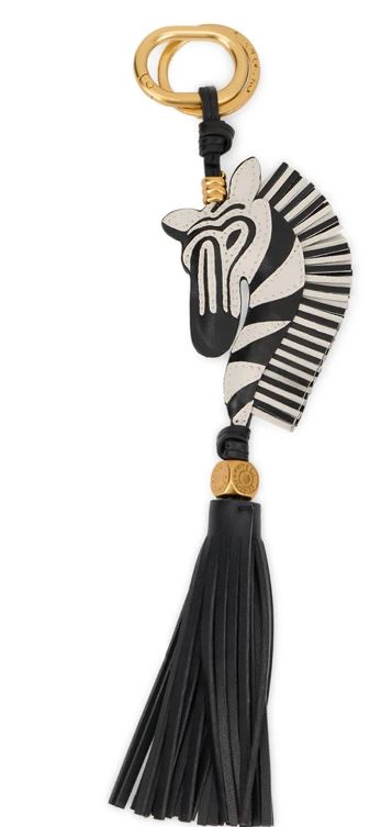 26FW 지아니 끼아리니 키링 PCZEBRA03 052 BIANCO NERO